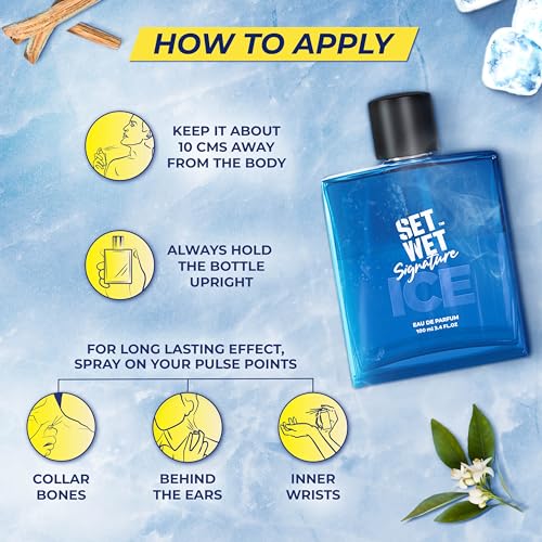 Set Wet Ice Perfume for Men, 100ml|Citrusy Long Lasting Perfume for Men|Gift for Men|Best Everyday Fragrance - Image 7