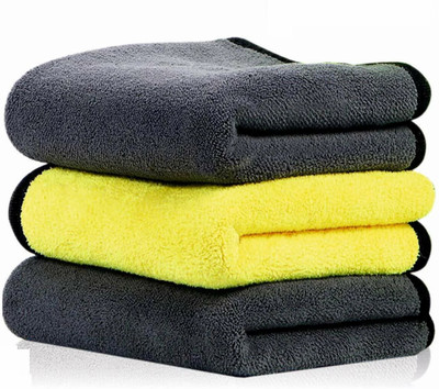 Nyra Microfiber 500 GSM Bath, Beach, Face, Hair, Hand, Sport Towel Set(Pack of 3) - Image 2