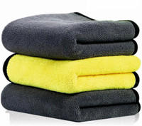 Nyra Microfiber 500 GSM Bath, Beach, Face, Hair, Hand, Sport Towel Set(Pack of 3) - Image 3