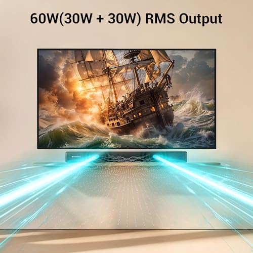 Zebronics ZEB-JUKE BAR 2500 Wireless Bluetooth Single Soundbar With Supporting Wall Mount, USB, AUX, Optical IN & Remote Control. (35 Watt, 2.0 Channel) - Image 3