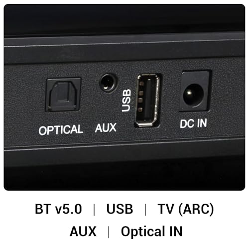 Zebronics ZEB-JUKE BAR 2500 Wireless Bluetooth Single Soundbar With Supporting Wall Mount, USB, AUX, Optical IN & Remote Control. (35 Watt, 2.0 Channel) - Image 5