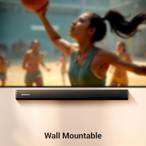 Zebronics ZEB-JUKE BAR 2500 Wireless Bluetooth Single Soundbar With Supporting Wall Mount, USB, AUX, Optical IN & Remote Control. (35 Watt, 2.0 Channel) - Image 6