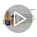 Portable Blender for Smoothies & Juices | 400ML Compact Jar for Soft Fruits | 40W Motor Crushes Ice | Auto-Stop After 40s | 1500mAh Rechargeable Juicer with Built-in Jar - Image 2