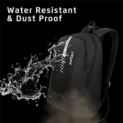 Safari Flash Medium 26L Water Resistant Polyester Casual Standard Backpack - Black - Image 5