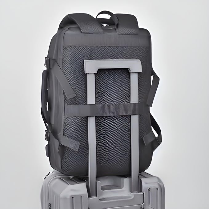 Impulse 40L UrbanLuxe PU Unisex Water Resistant Travel Laptop Backpack with USB charging Office Bag/School Bag/College Bag/Business Bag Fits Up to 16 Inch Laptop - Image 5